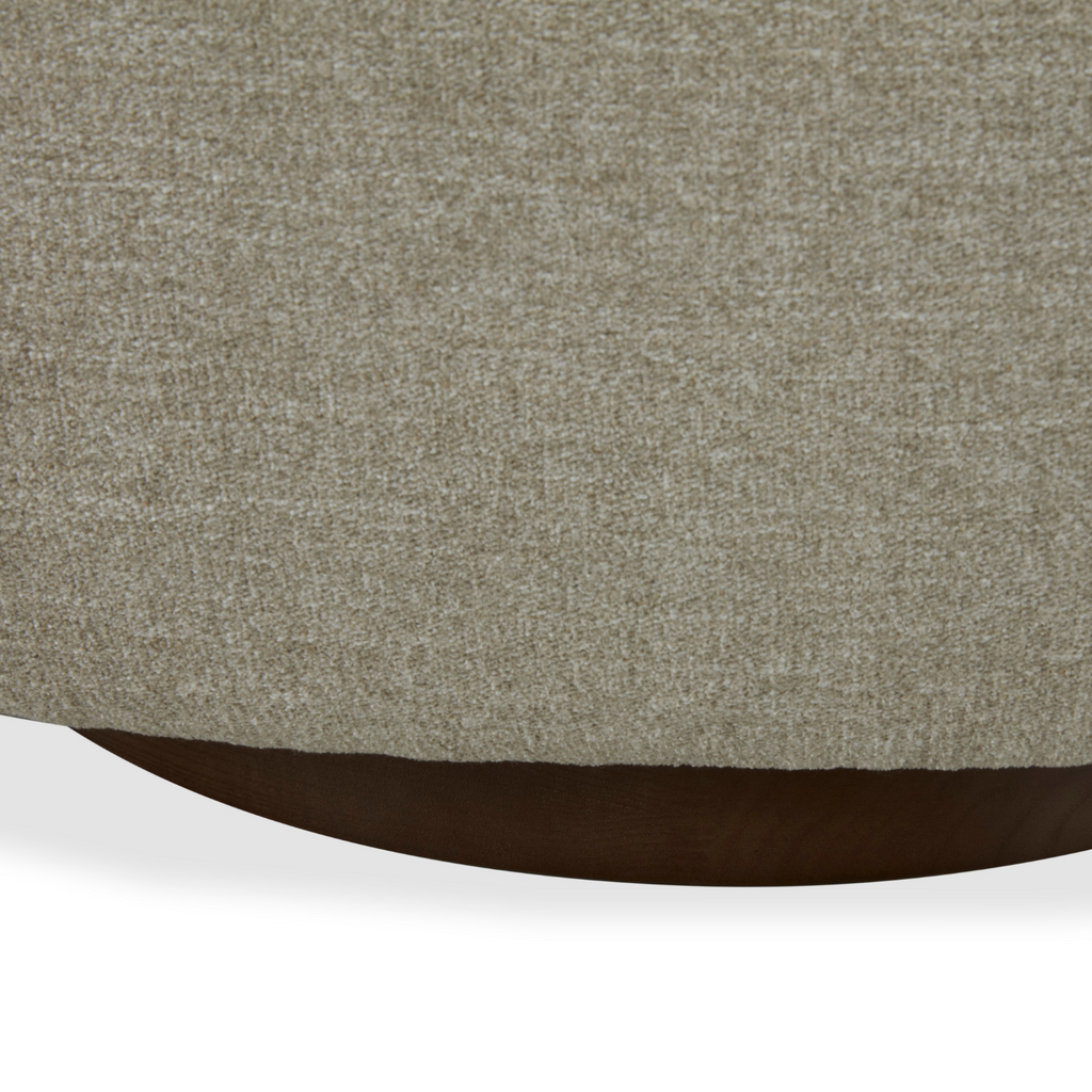 Modern Lounge Chair with Swivel, Round