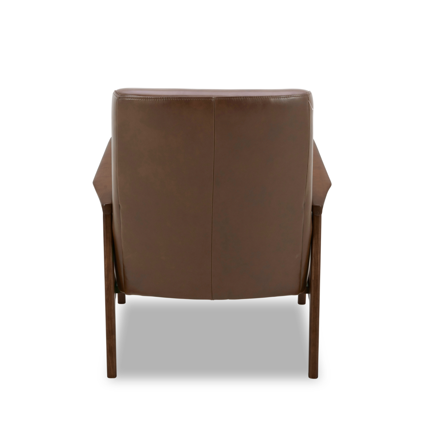 Mid-Century Leather Lounge Chair