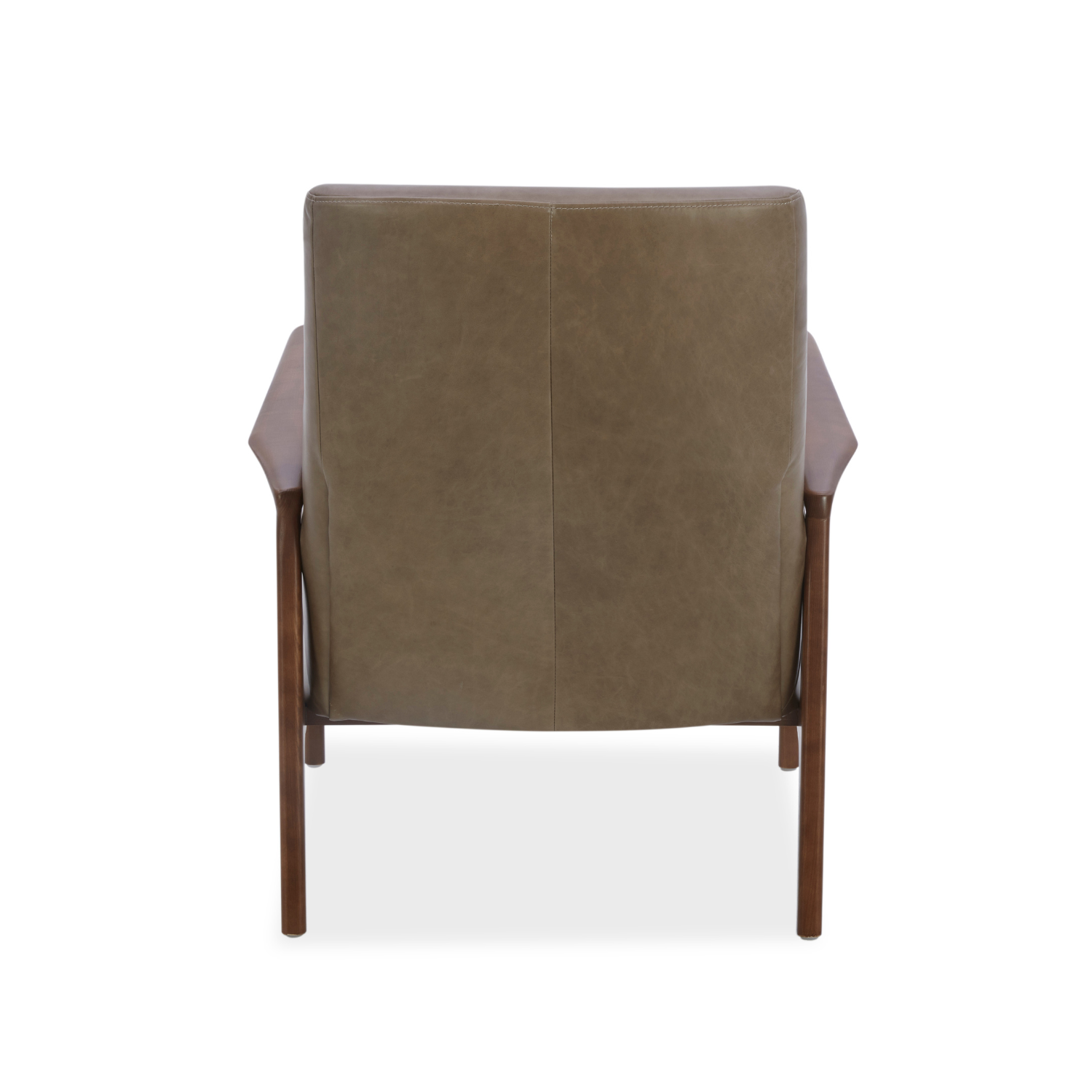 Mid-Century Leather Lounge Chair