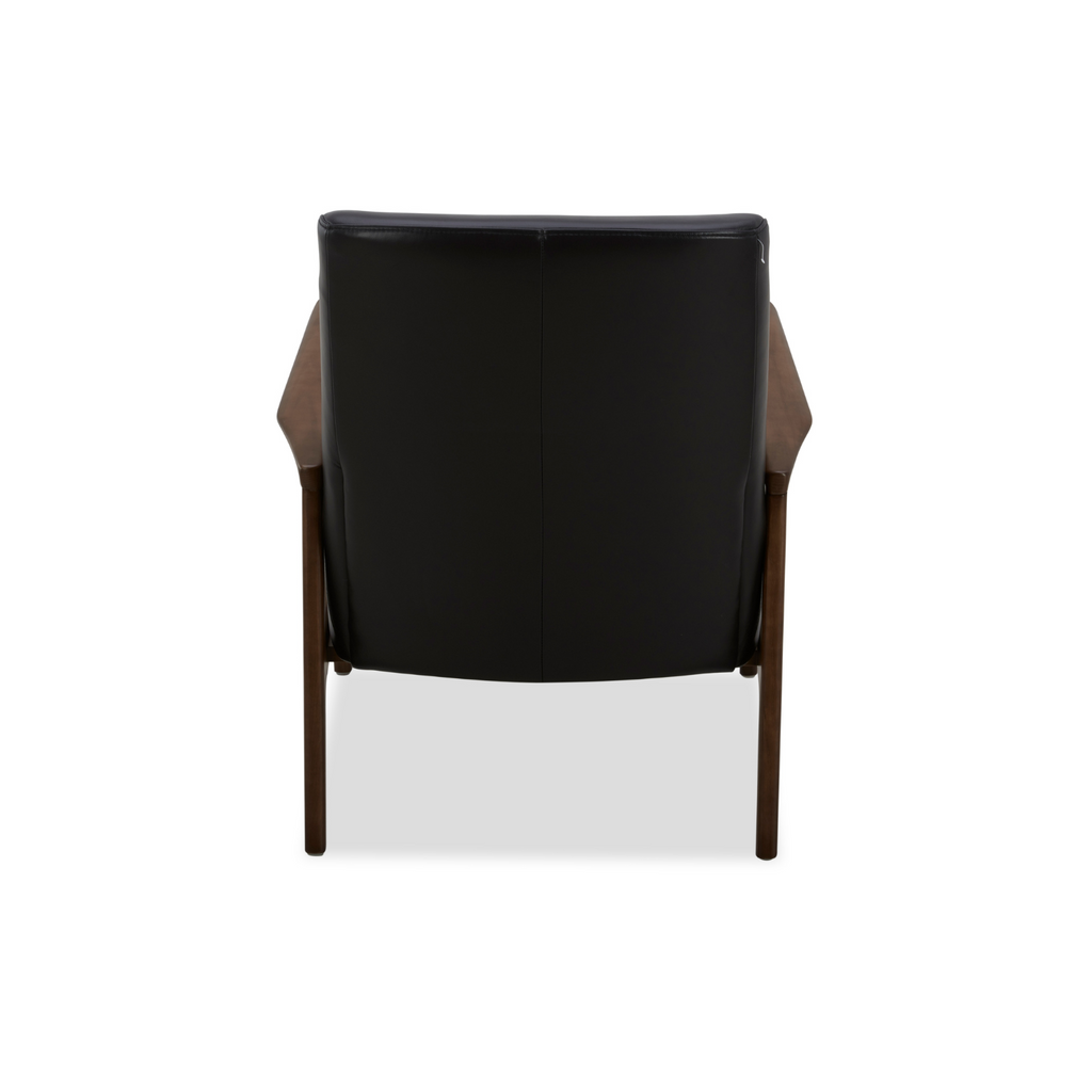 Mid-Century Leather Lounge Chair