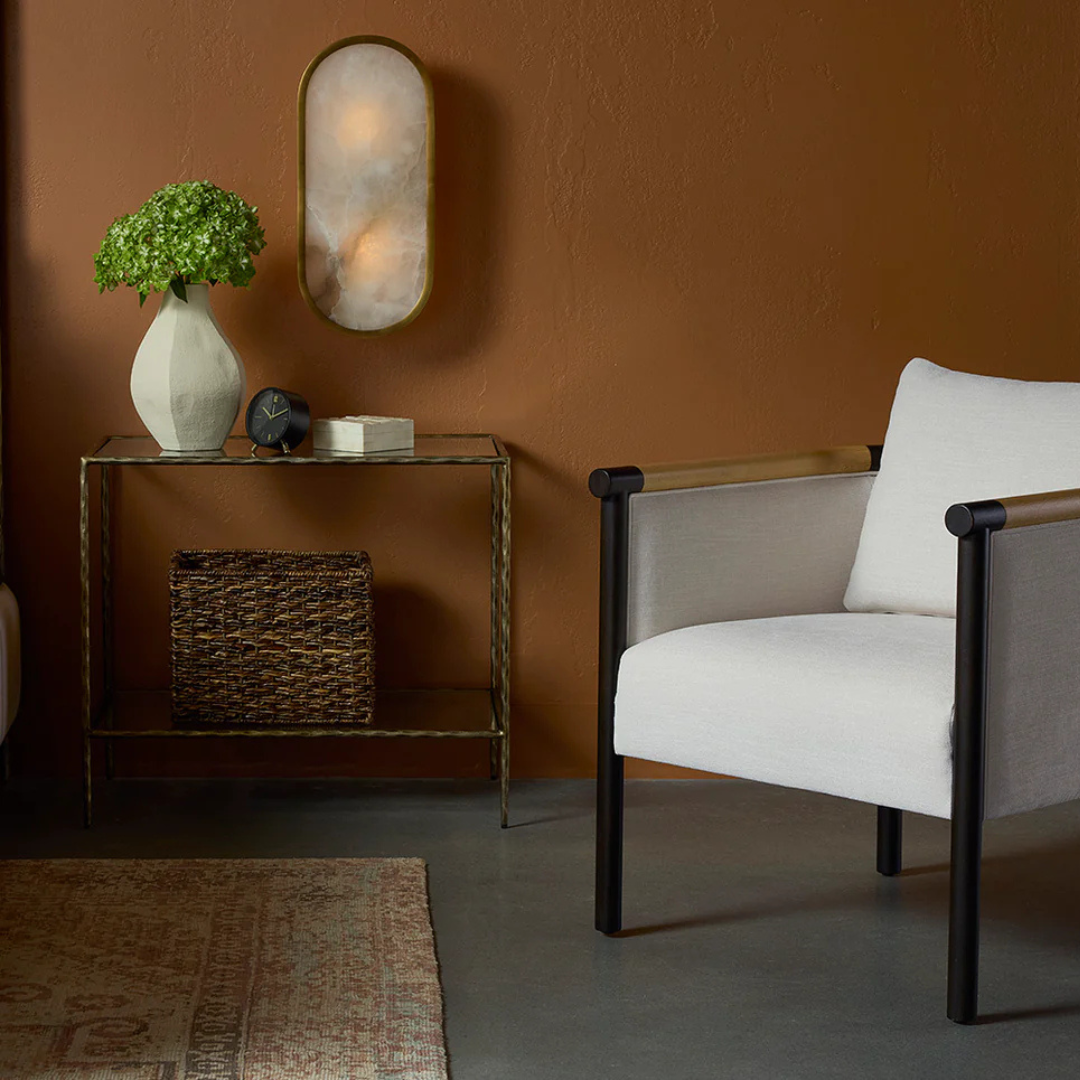 Contemporary Tempered Glass Nightstand with Storage, Handcrafted - Bedroom
