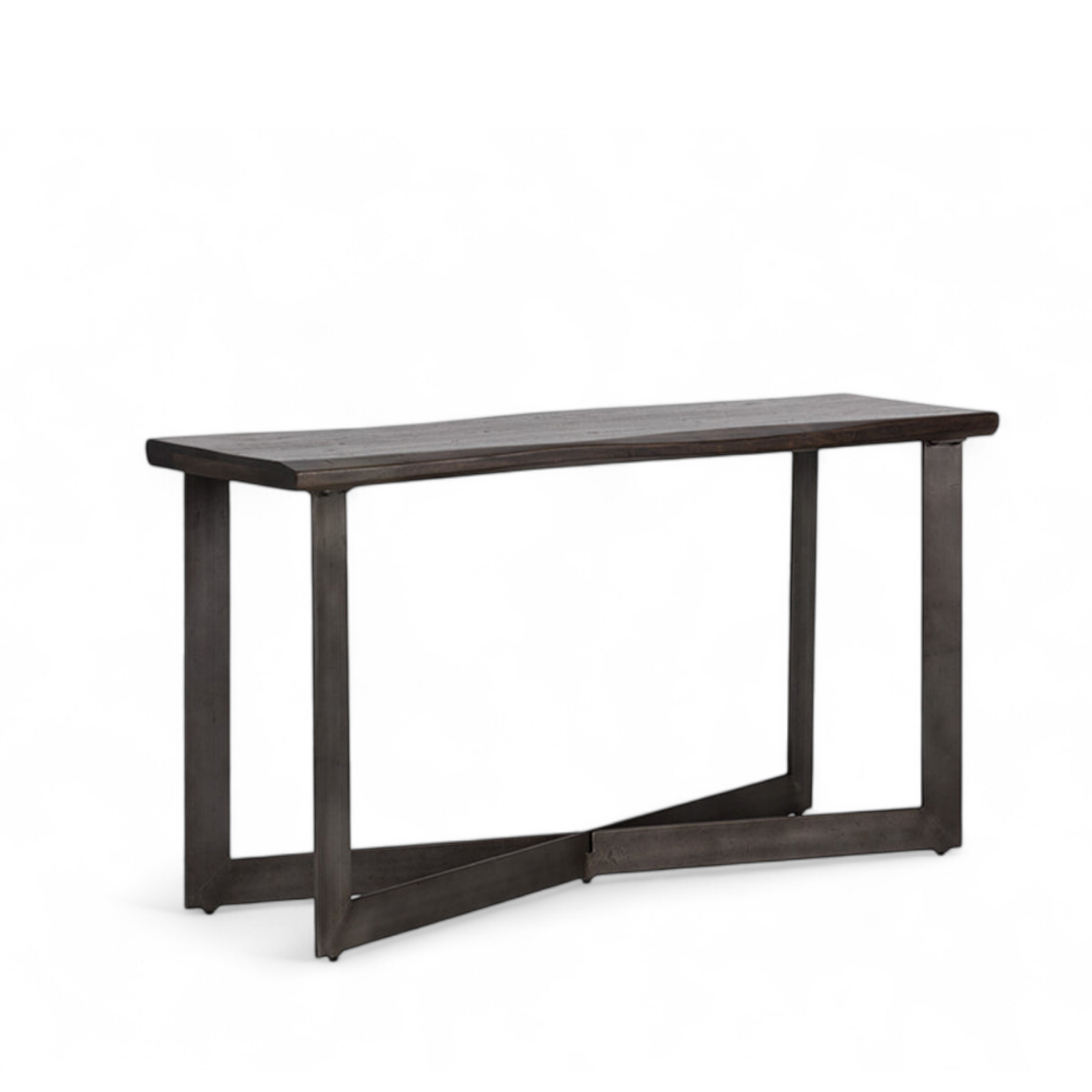 Modern Iron Console Table - Entryway