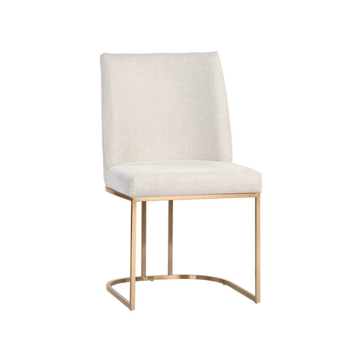 Industrial Steel Dining Chair with Oval