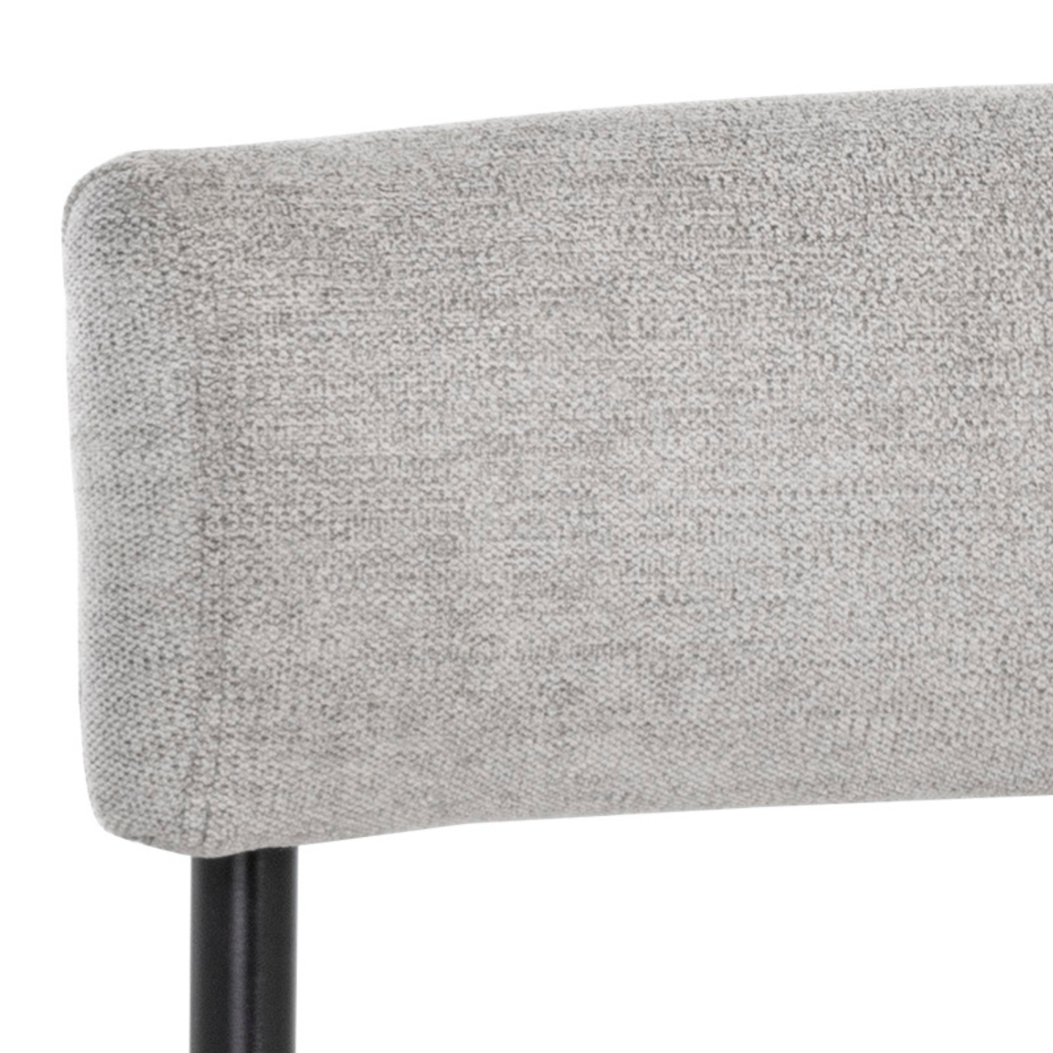 Modern Steel Bar/Counter Stool with Oval | Powder-Coated Finish