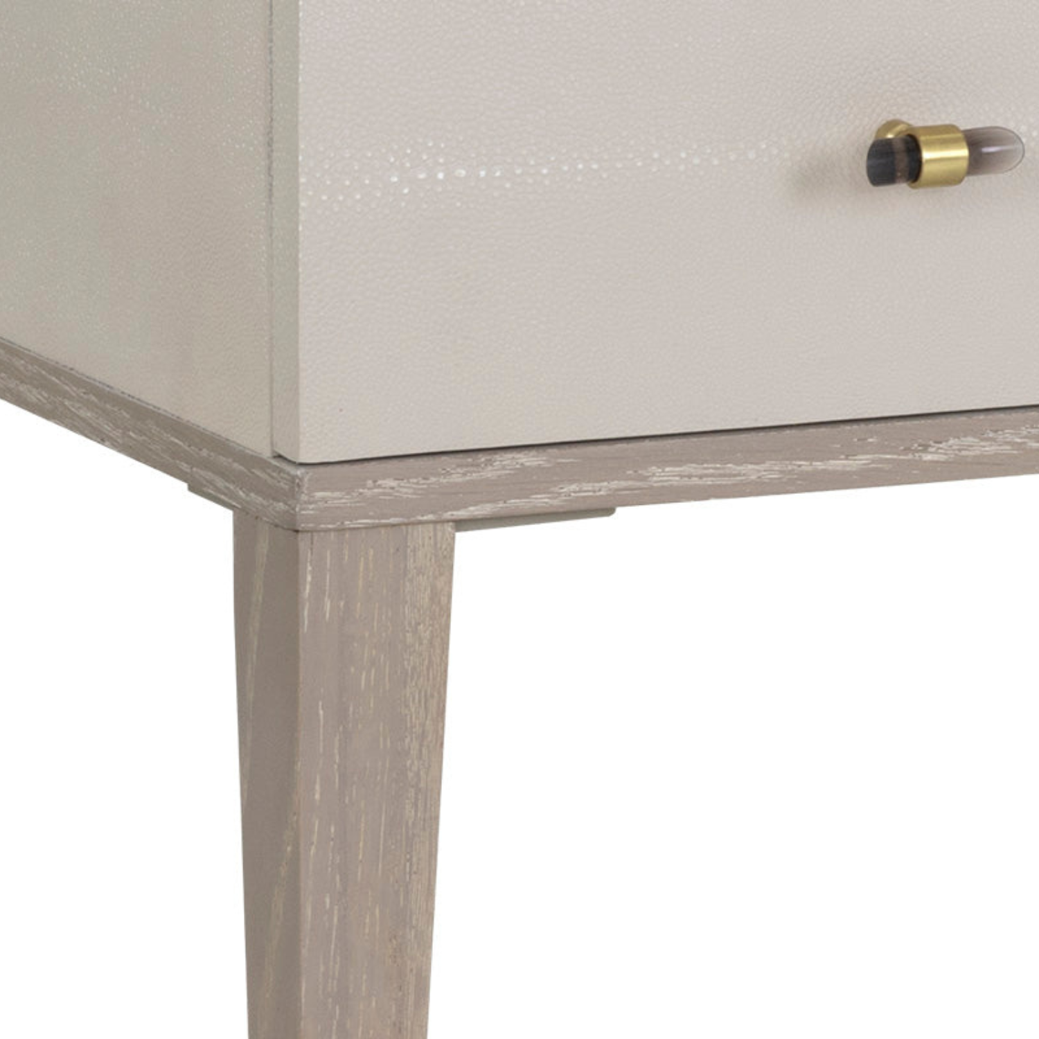 Modern Oak Desk - Office | Polished Finish