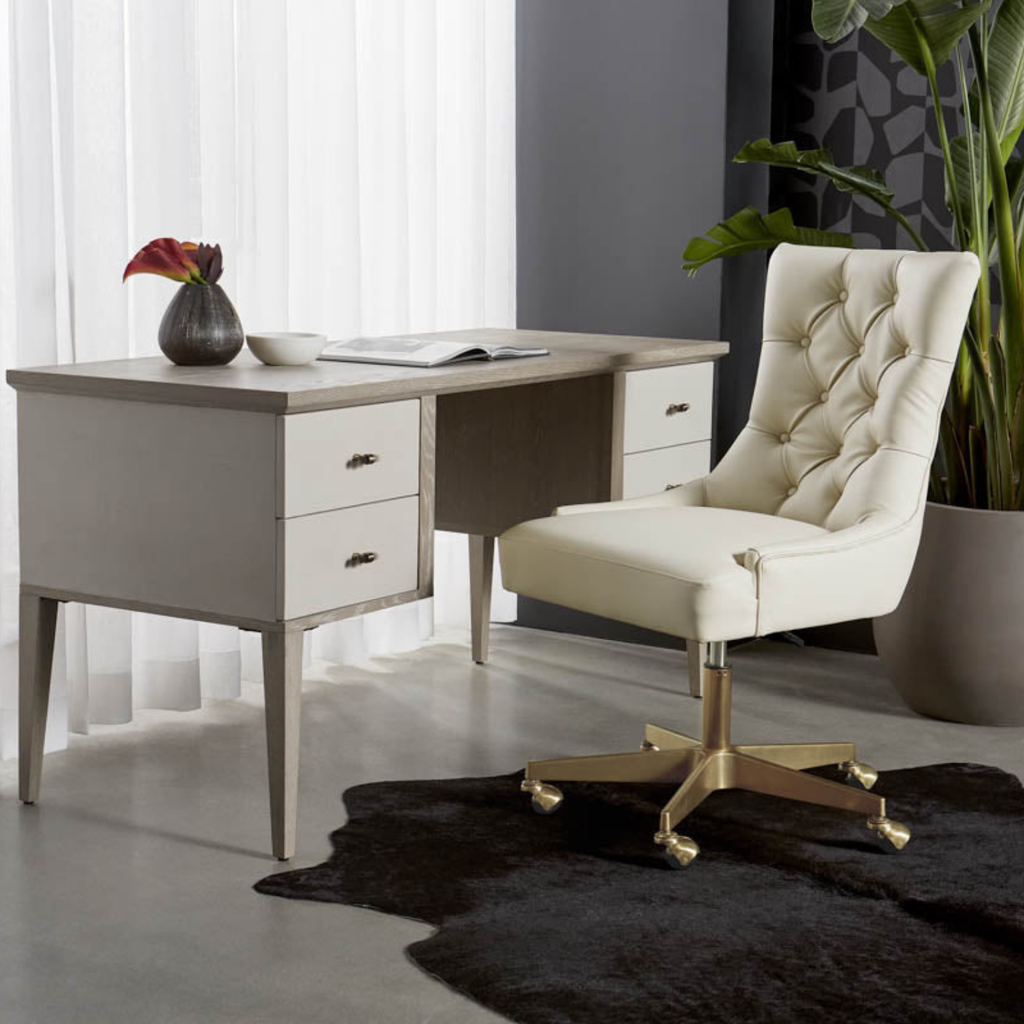 Bureau en chêne moderne - Bureau | Finition polie