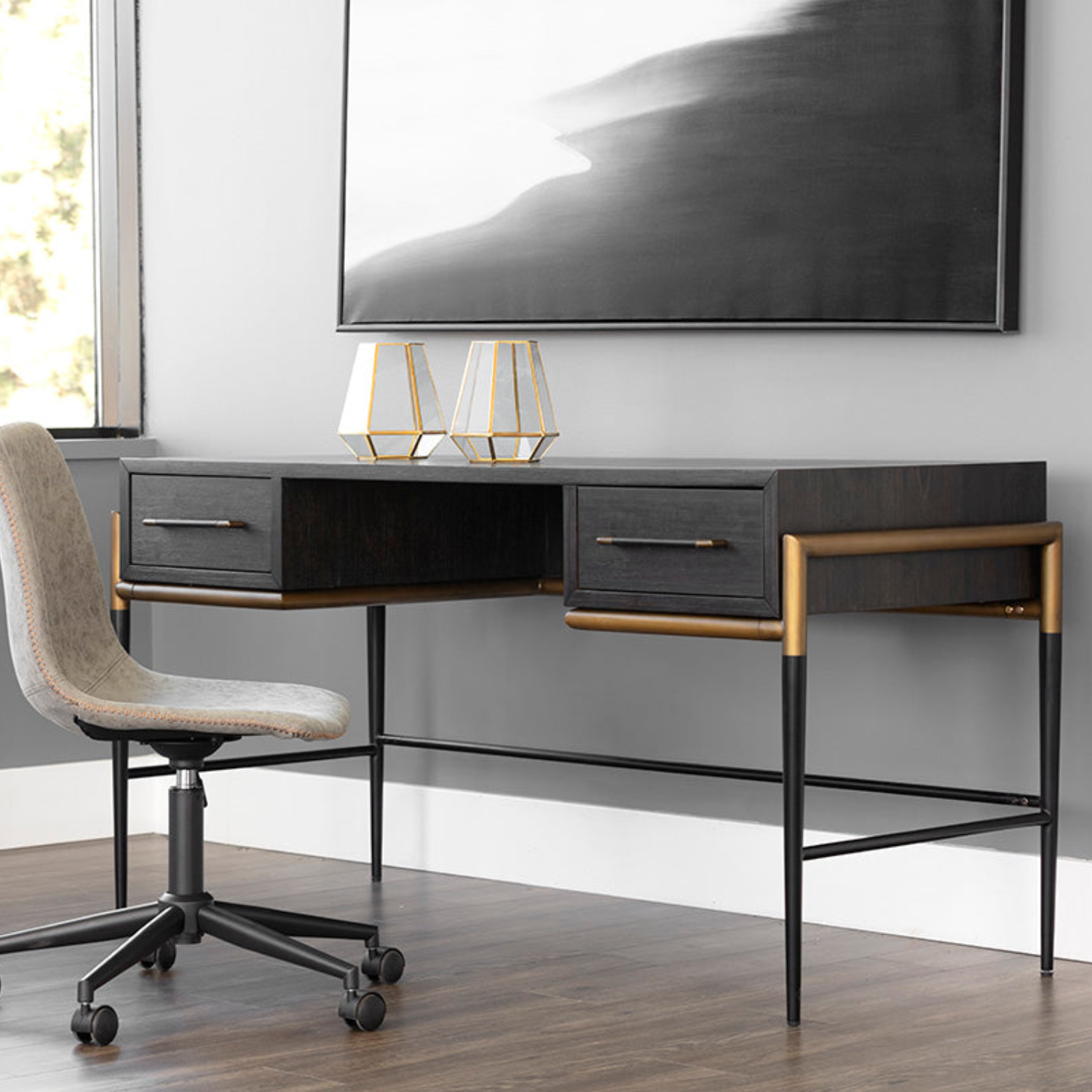 Organic Iron Desk