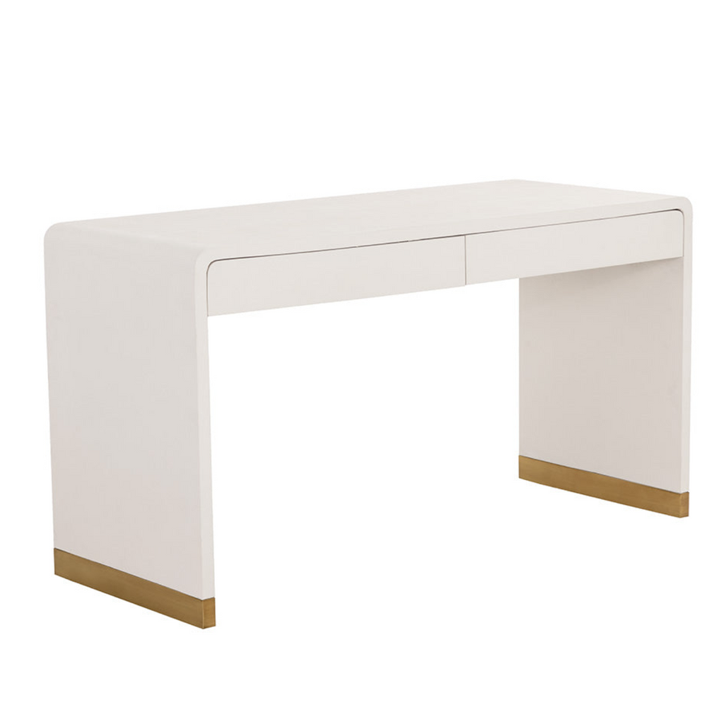 Contemporary Leather Desk
