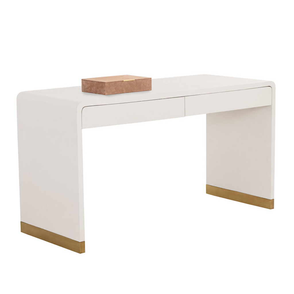 Contemporary Leather Desk
