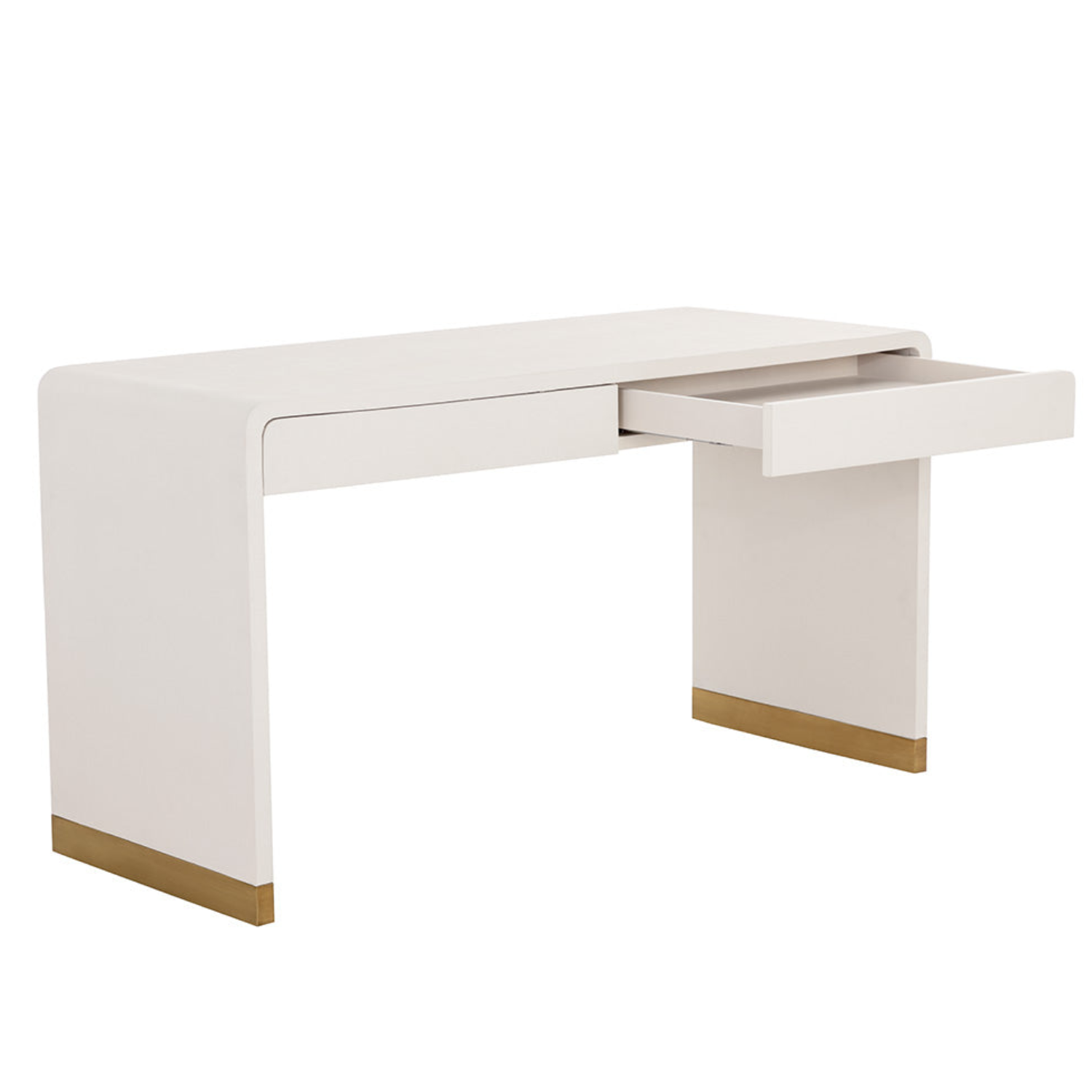 Contemporary Leather Desk