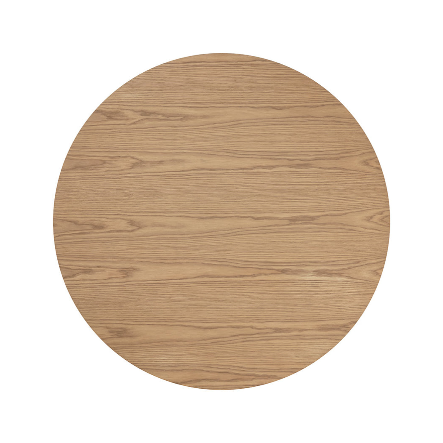 Rustic Oak Coffee Table with Fluted | Brushed Gold Finish