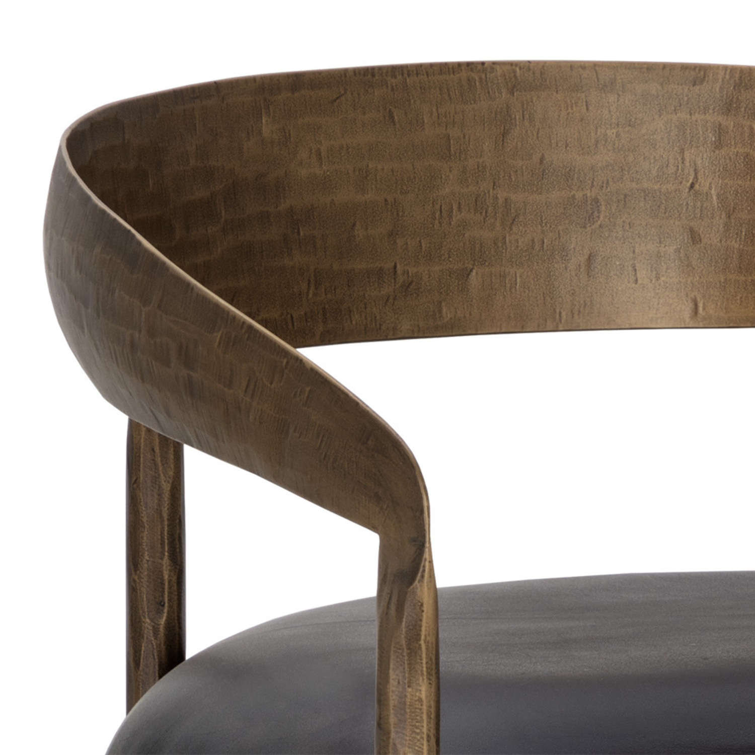 Classic Leather Bar/Counter Stool with Upholstered
