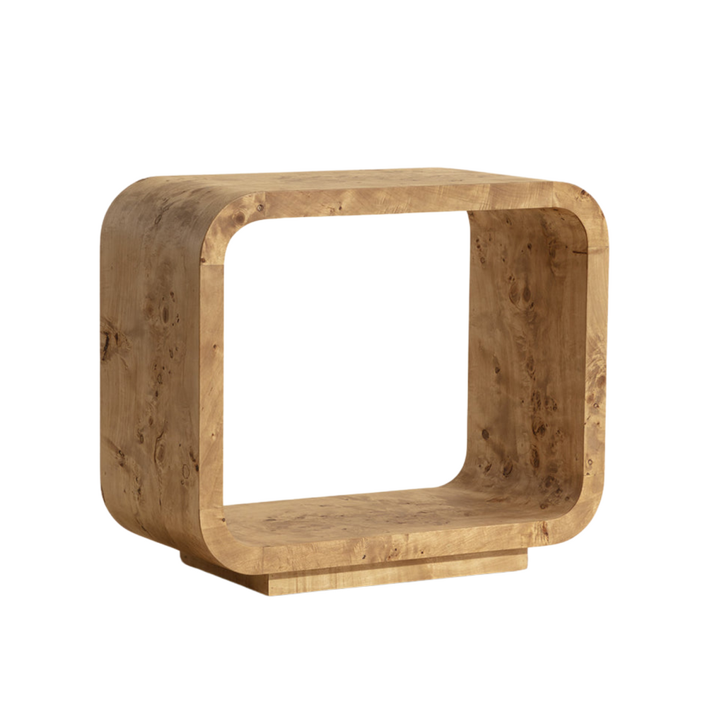 Table d'appoint moderne avec plateau rectangulaire