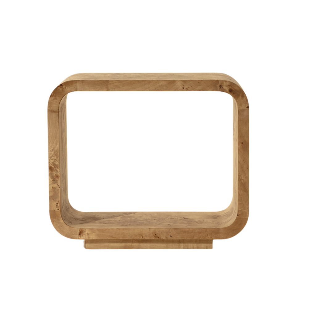 Table d'appoint moderne avec plateau rectangulaire
