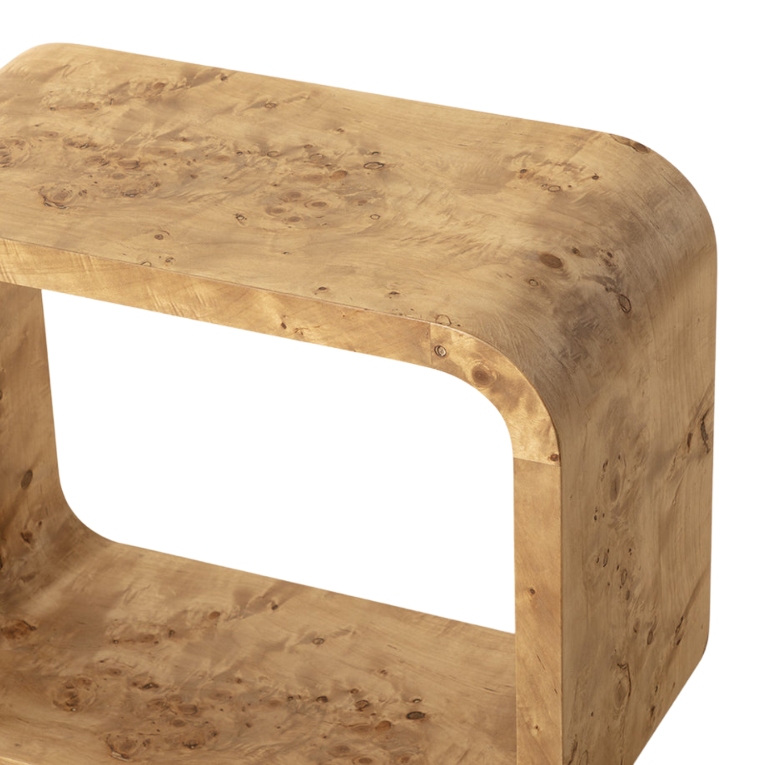 Modern Side Table with Rectangular