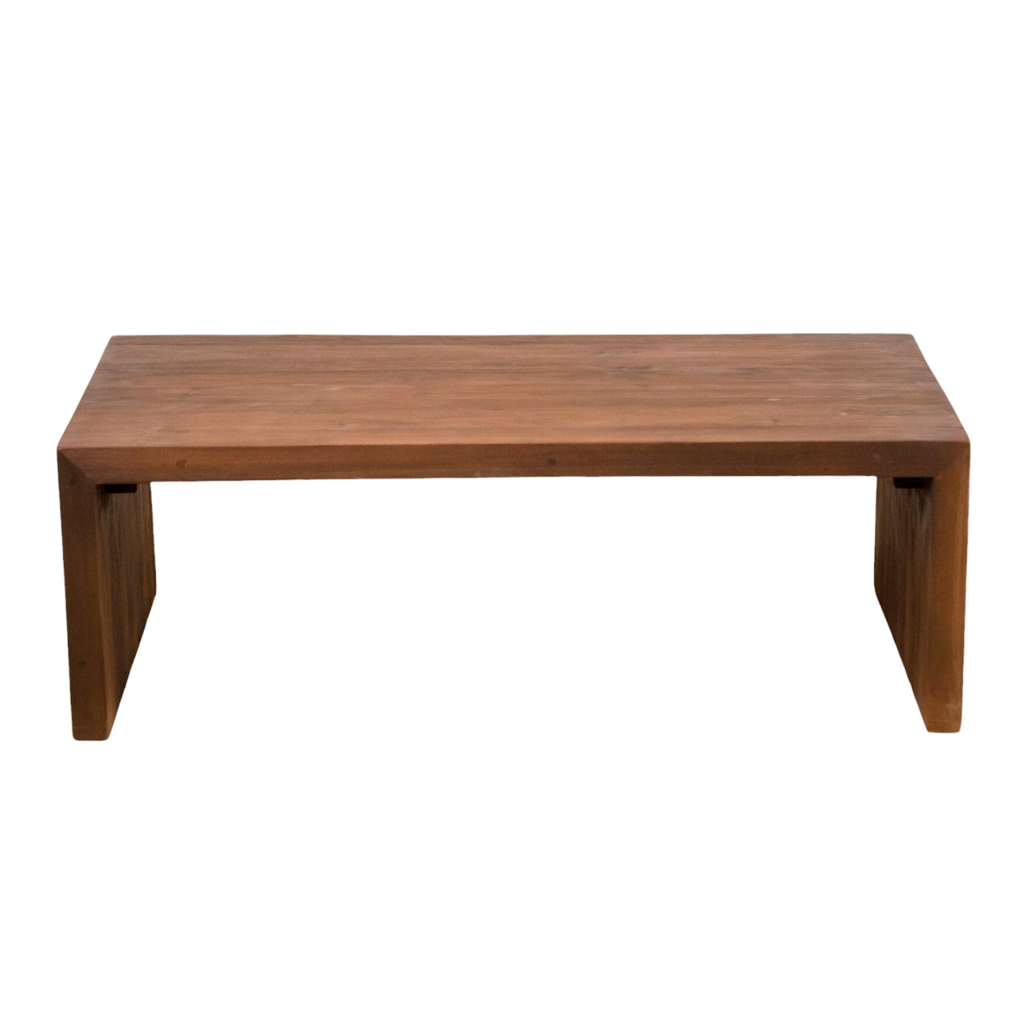 Rustic Teak Coffee Table with Rectangular