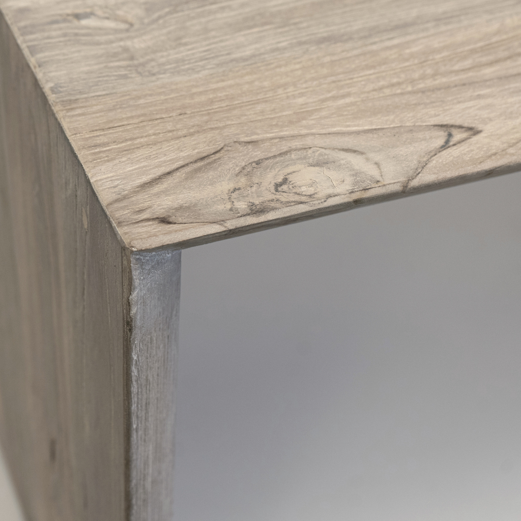 Table basse rustique rectangulaire