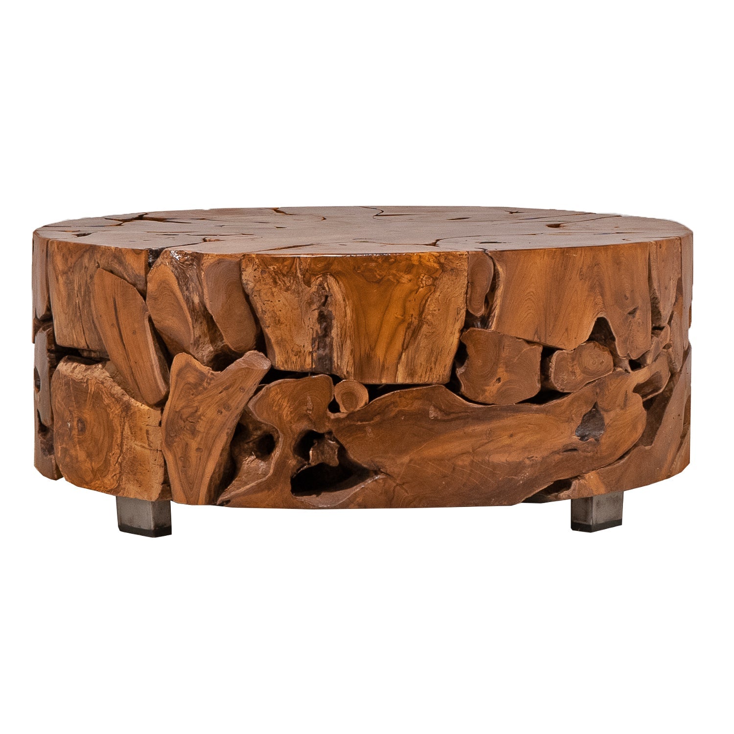 Rustic Teak Coffee Table