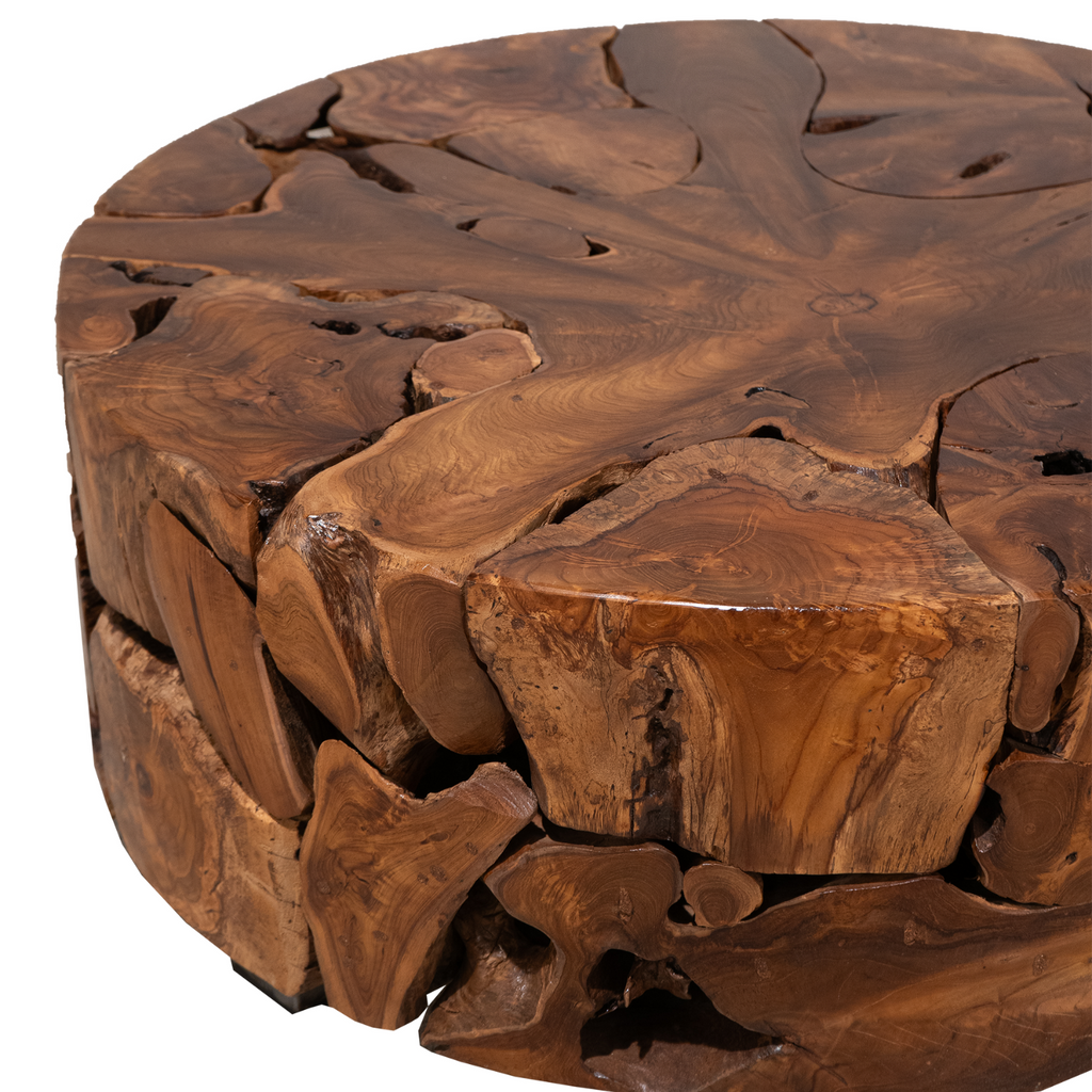 Rustic Teak Coffee Table