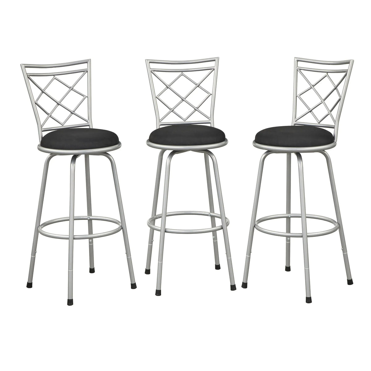 Tabourets Alyssa à hauteur réglable et pivotants Simple Living (lot de 3)