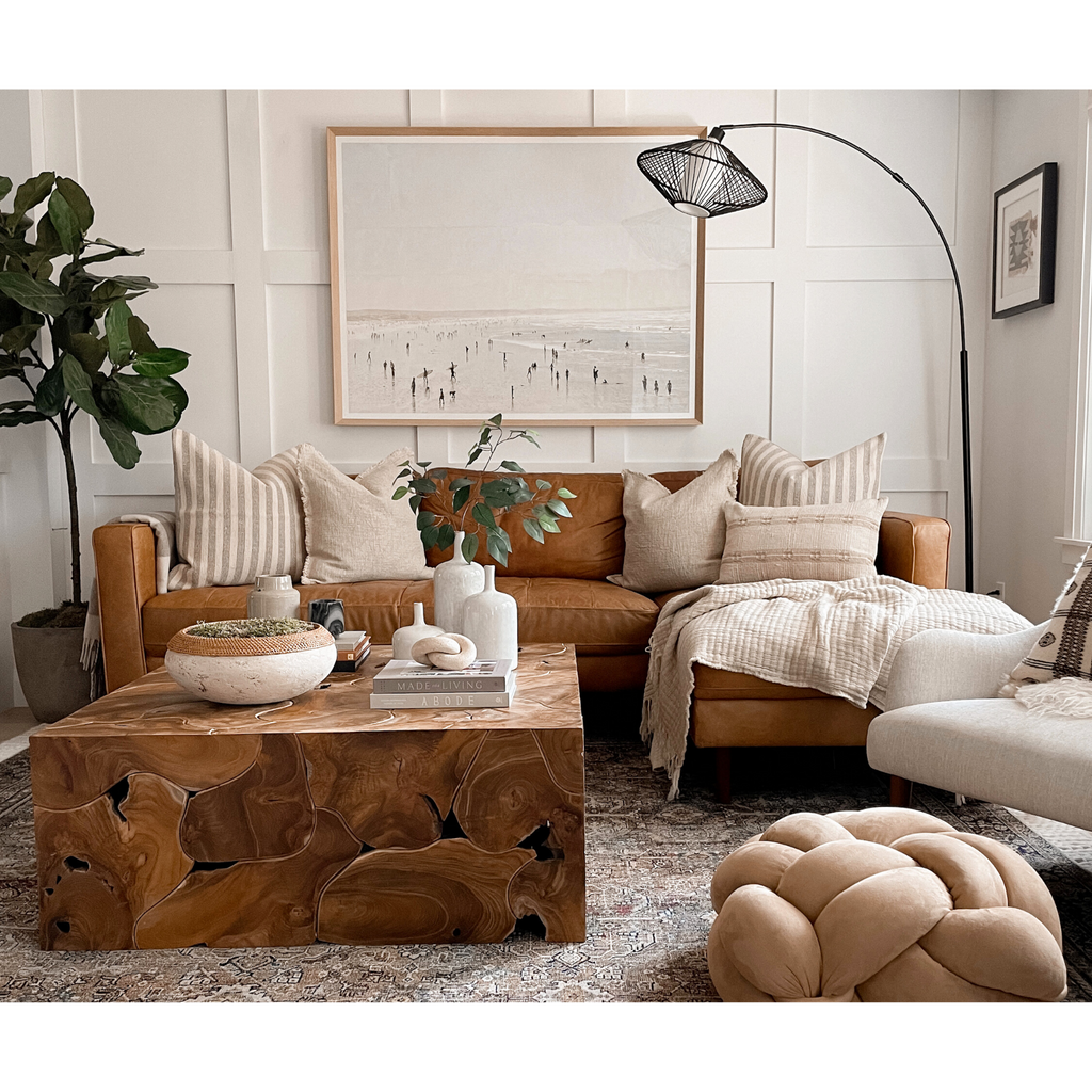 Rustic Teak Coffee Table