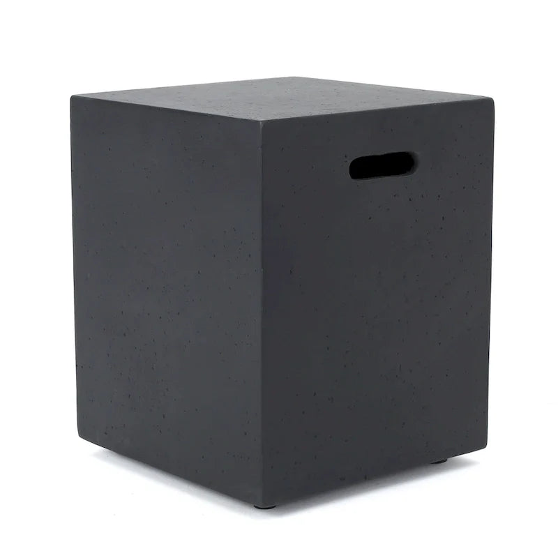 Ensemble de conversation d'extérieur 7 places en aluminium Giovanna avec foyer de Christopher Knight Home
