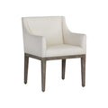 Modern Oak Dining Chair with Upholstered