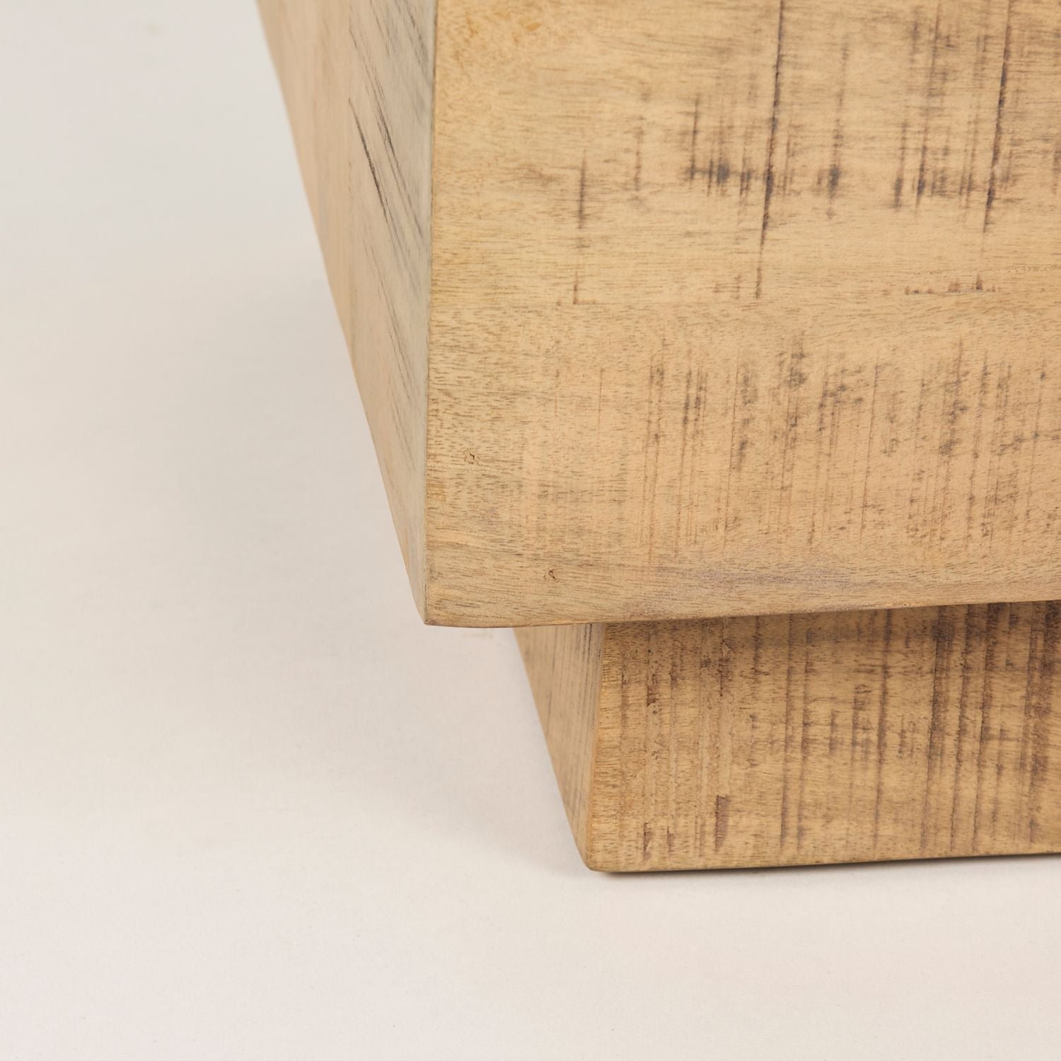 Rustic Iron Coffee Table | Distressed Finish