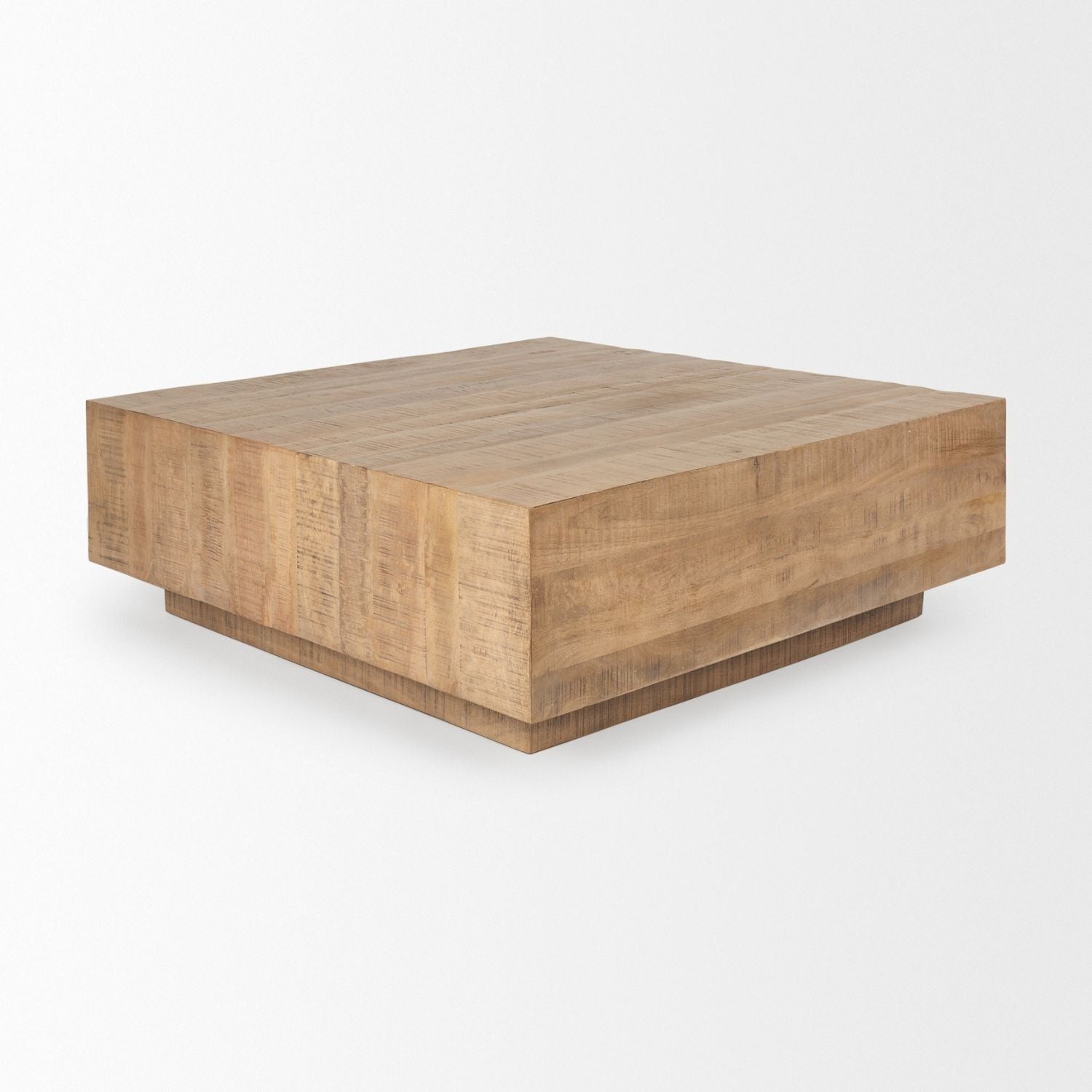 Rustic Iron Coffee Table | Distressed Finish